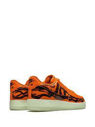 Nike Air Force 1 Low "Orange Skeleton"
