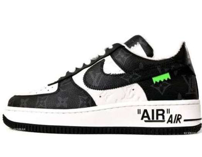 Nike X Louis Vutton Air Force 1's "Black White"